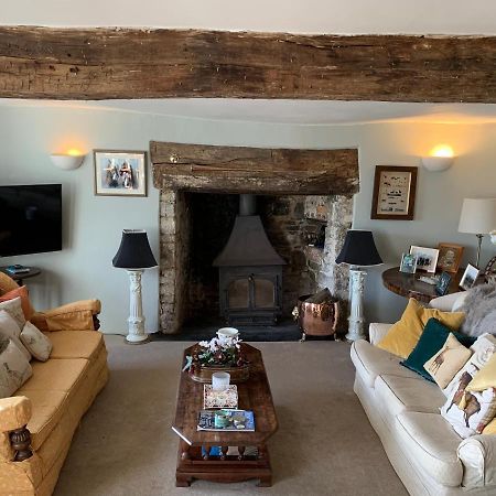 Higher Biddacott Farm Chittlehampton Buitenkant foto