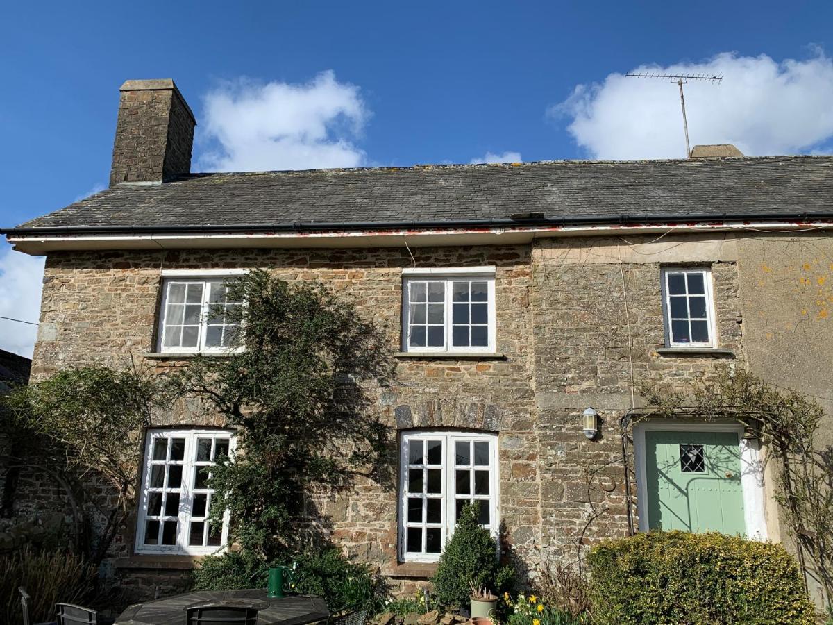 Higher Biddacott Farm Chittlehampton Buitenkant foto